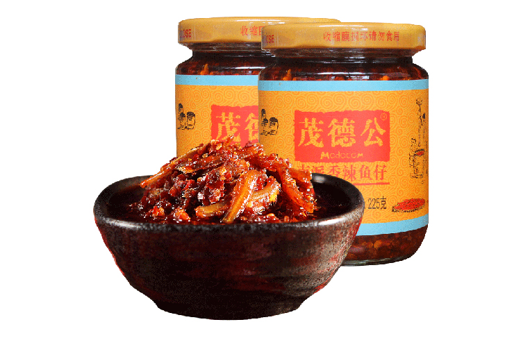 MAO DE GONG SPICY ANCHOVIES SAUCE 225G